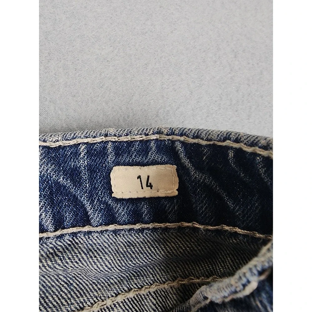 Ariat B5 Dakota Jeans Boys 14 29 Blue Slim Straight Adjustable Waist Denim